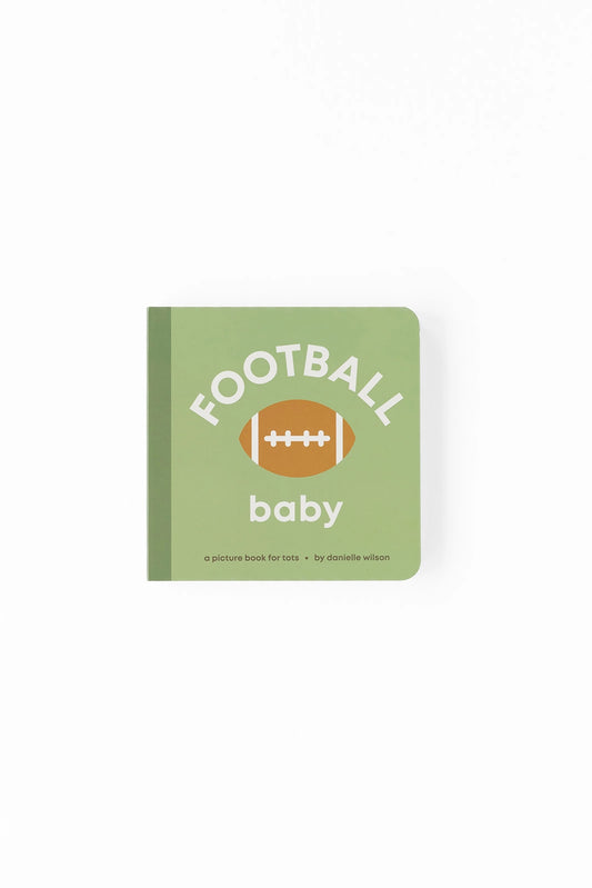 Left Hand Book House Football Baby Board Book