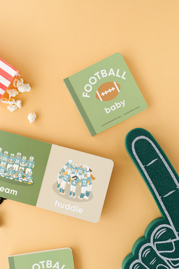 Left Hand Book House | Football Baby Board Book