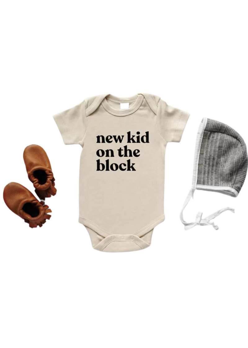 Gladfolk | New Kid On The Block Onesie | Cream