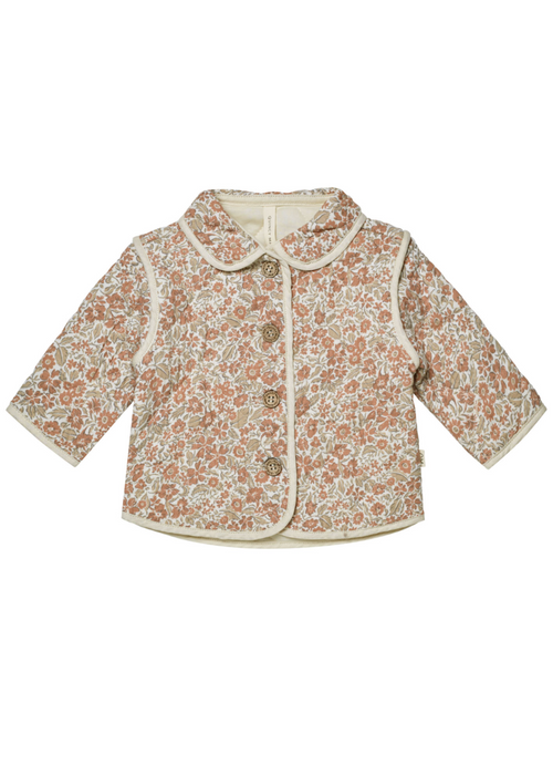 Quincy Mae Quilted Jacket Rose Garden