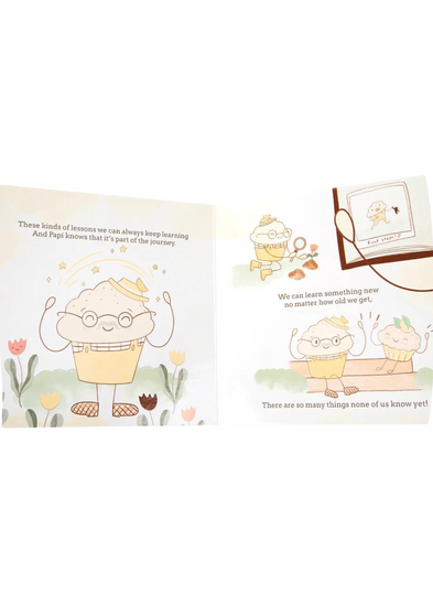 Snuggle Muffins Book + Toy Set Lemon Papi Seed