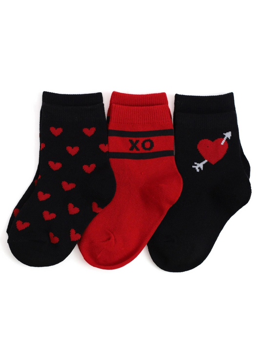 Little Stocking Co | XO Midi Sock 3-pack
