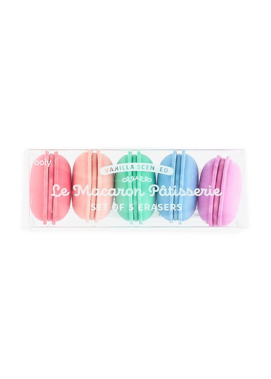OOLY | Le Macaron Patisserie Scented Eraser - Set of 5