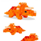 Pix Brix | Triceratops Puzzle Bricks Set