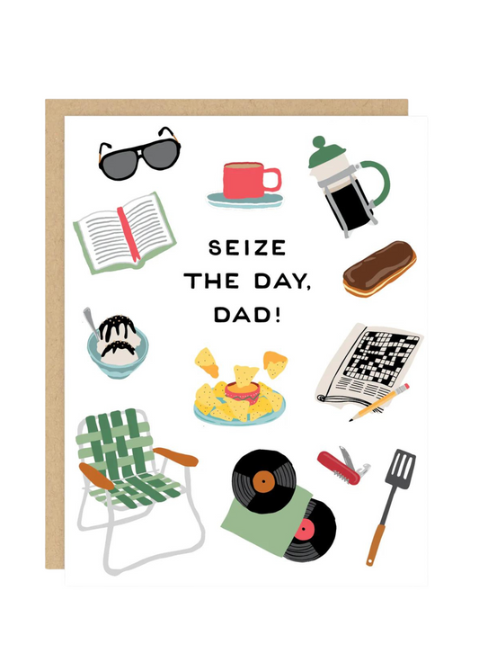 Party of One | Seize the Day Father's Day Card