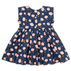 Pink Chicken | Adaline Dress | Navy Flower Toss