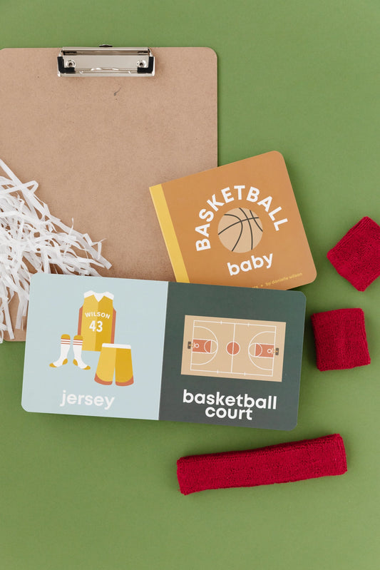Left Hand Book House Basketball Baby Board Book