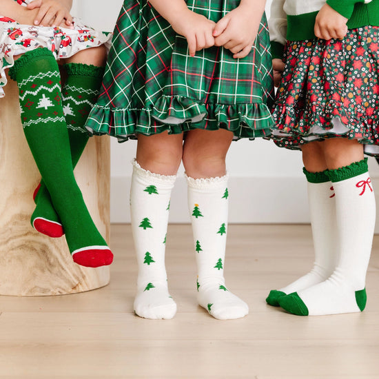 The Cutest Socks for Girls! Knee Highs, Lace Trim, Fun Patterns & more. –  Little Stocking Company