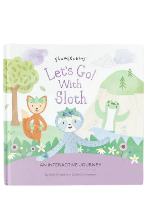 Slumberkins Let's Go With Sloth Book