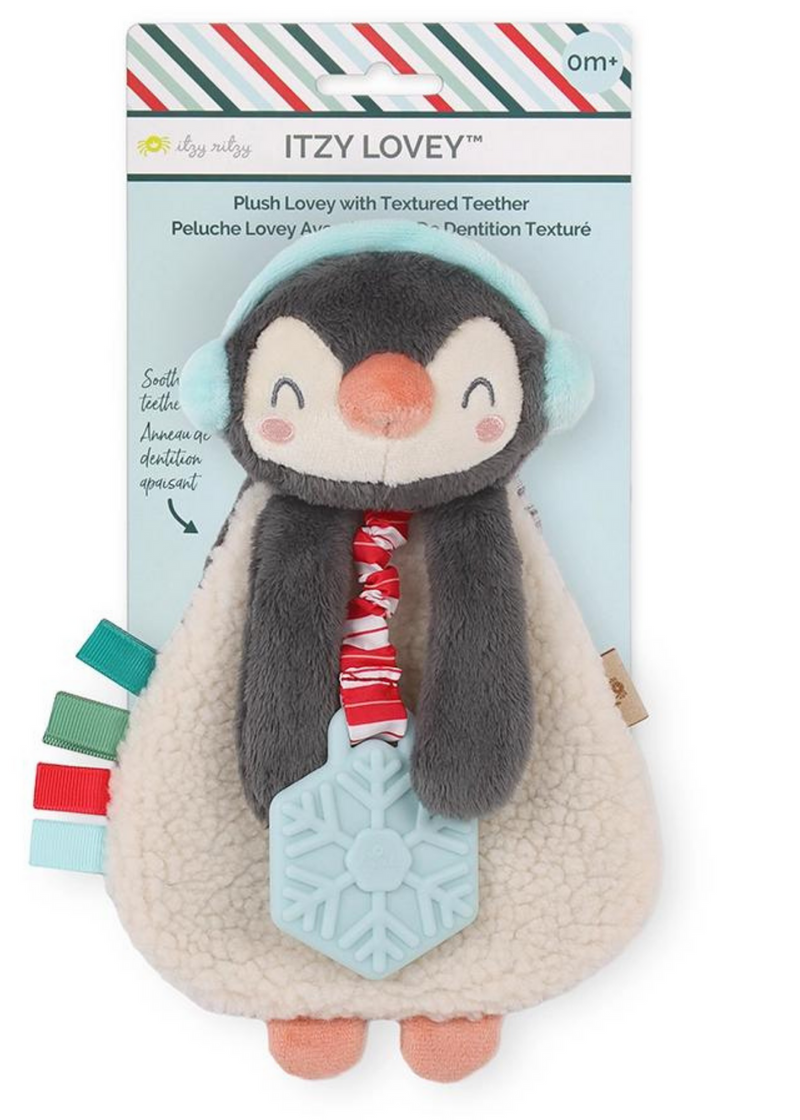 Itzy Ritzy Itzy Lovey Plush and Teether Toy PenguinItzy Ritzy Itzy Lovey Plush and Teether Toy Penguin