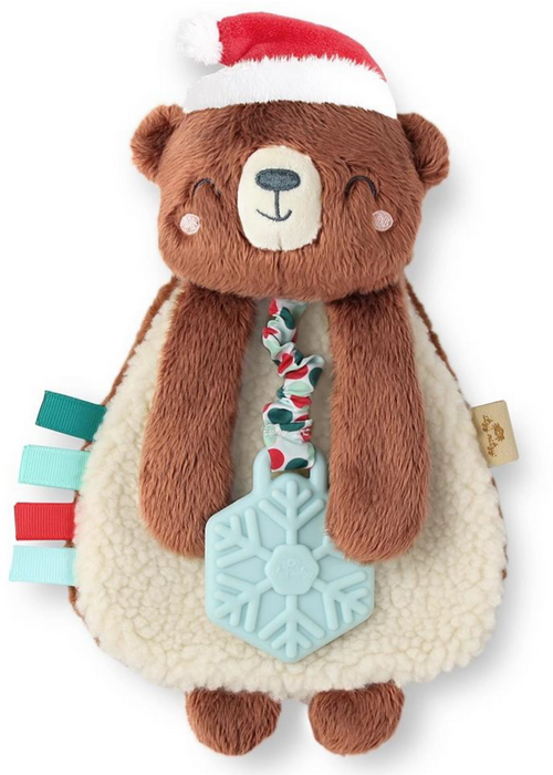 Itzy Ritzy Itzy Lovey Plush and Teether Toy Bear