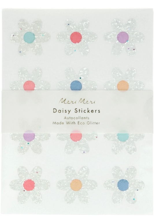 Meri Meri | Daisy Glitter Stickers