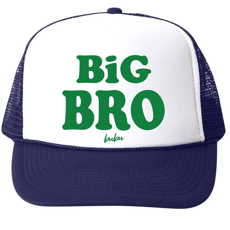 Bubu Big Bro Navy Trucker Hat